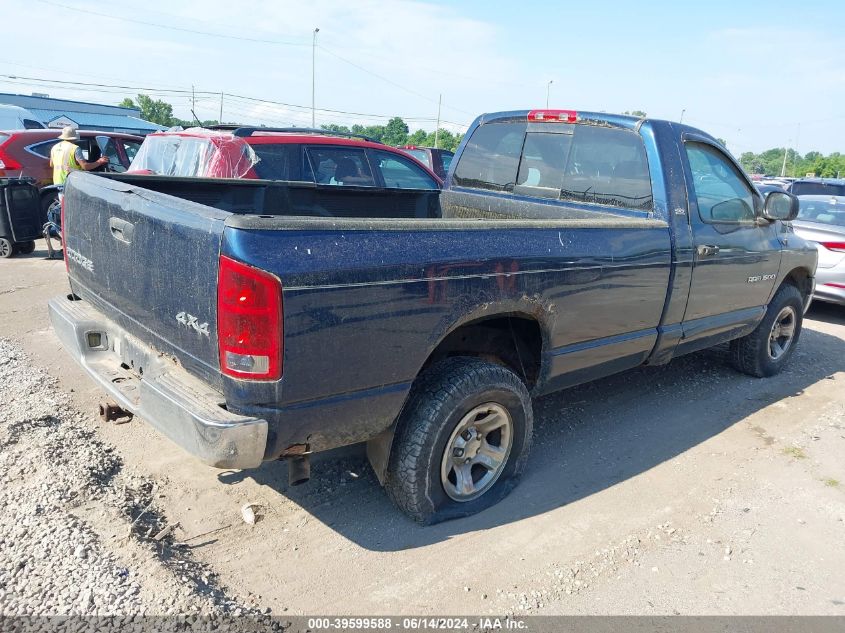 2002 Dodge Ram 1500 St VIN: 1D7HU16N22J255218 Lot: 39599588