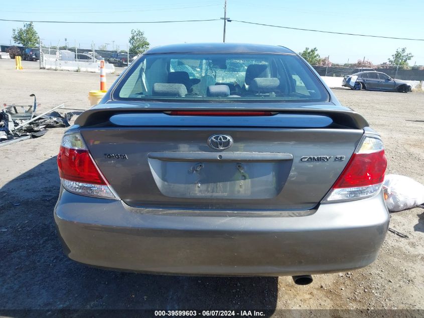 2005 Toyota Camry Se VIN: 4T1BE30KX5U952609 Lot: 39599603