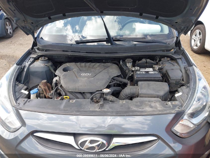 2012 Hyundai Accent Gls VIN: KMHCU4AE8CU261923 Lot: 39599611