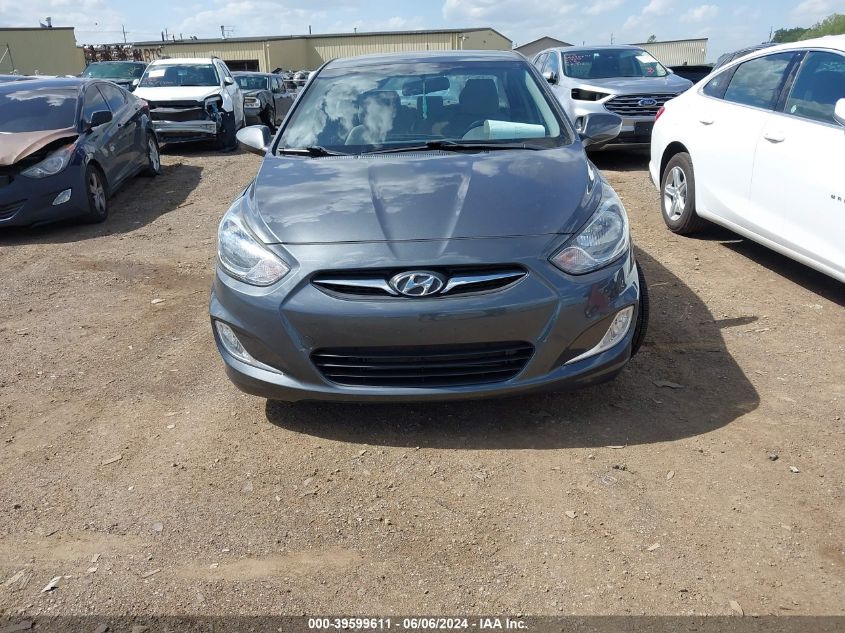 2012 Hyundai Accent Gls VIN: KMHCU4AE8CU261923 Lot: 39599611