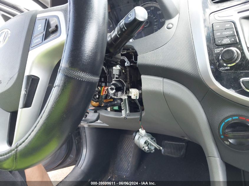 2012 Hyundai Accent Gls VIN: KMHCU4AE8CU261923 Lot: 39599611