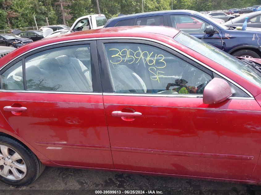 2007 Kia Optima Lx V6 VIN: KNAGE124375120410 Lot: 39599613