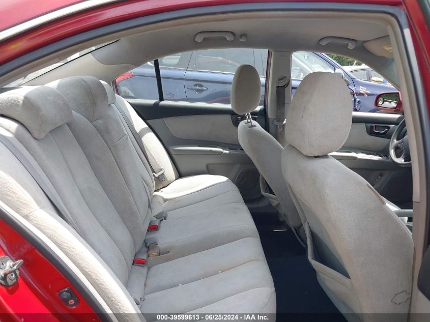 2007 Kia Optima Lx V6 VIN: KNAGE124375120410 Lot: 39599613