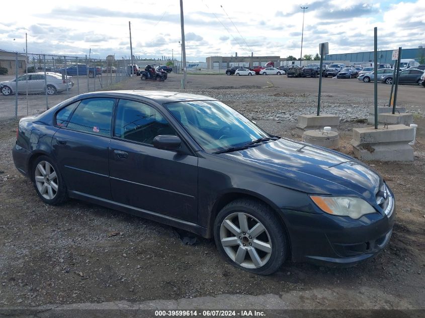 2009 Subaru Legacy 2.5I VIN: 4S3BL616197218846 Lot: 39599614