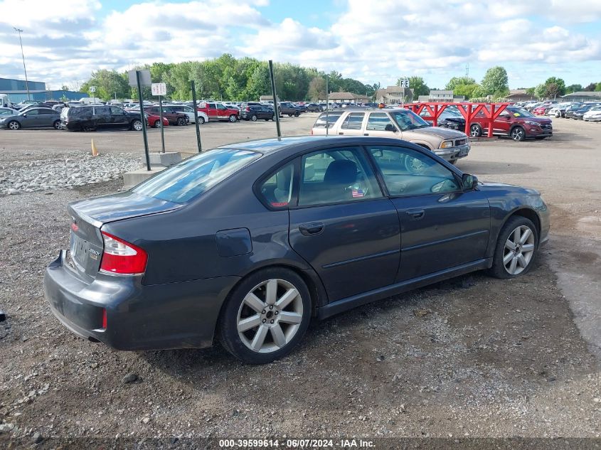 2009 Subaru Legacy 2.5I VIN: 4S3BL616197218846 Lot: 39599614