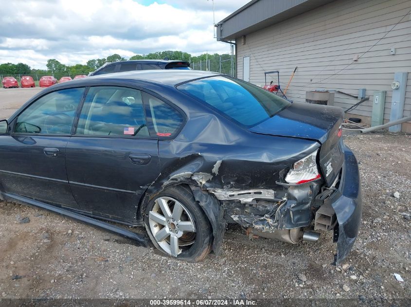 2009 Subaru Legacy 2.5I VIN: 4S3BL616197218846 Lot: 39599614