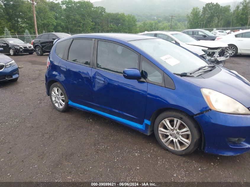 2009 Honda Fit Sport VIN: JHMGE88489C001736 Lot: 39599621