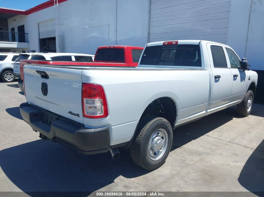 2024 Ram 2500 Tradesman 4X4 8' Box VIN: 3C6UR5HL0RG300818 Lot: 39599626