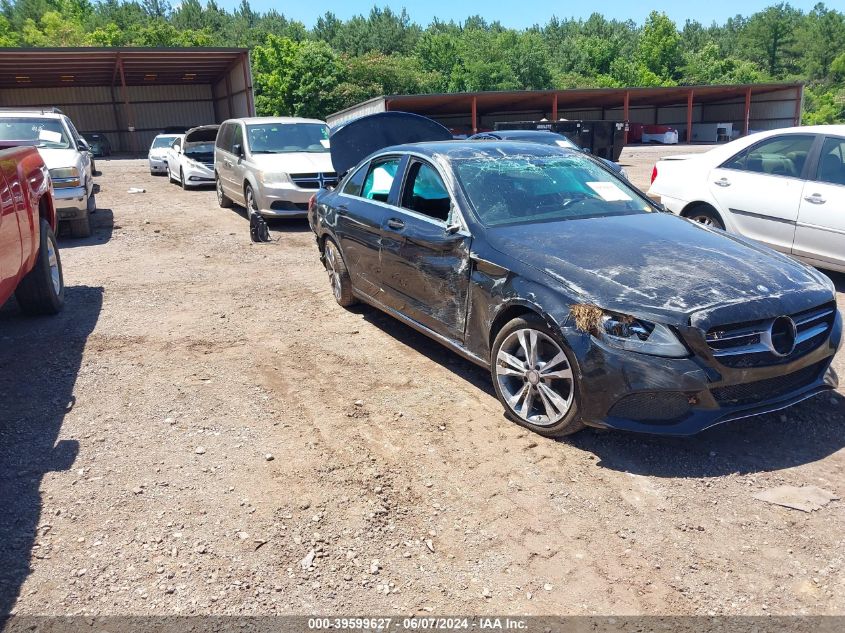 2015 Mercedes-Benz C 300 4Matic/Luxury 4Matic/Sport 4Matic VIN: 55SWF4KB0FU019851 Lot: 39599627