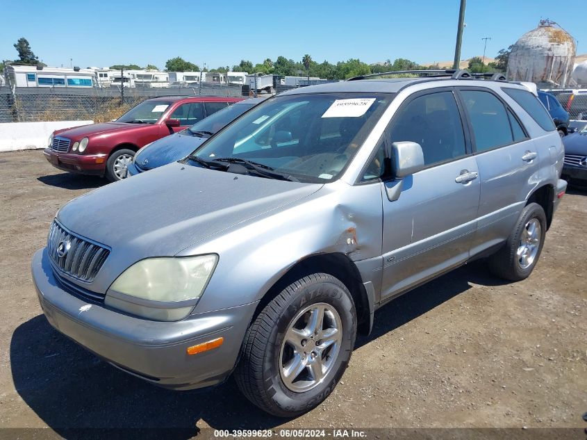 2001 Lexus Rx 300 VIN: JTJHF10U110215217 Lot: 39599628