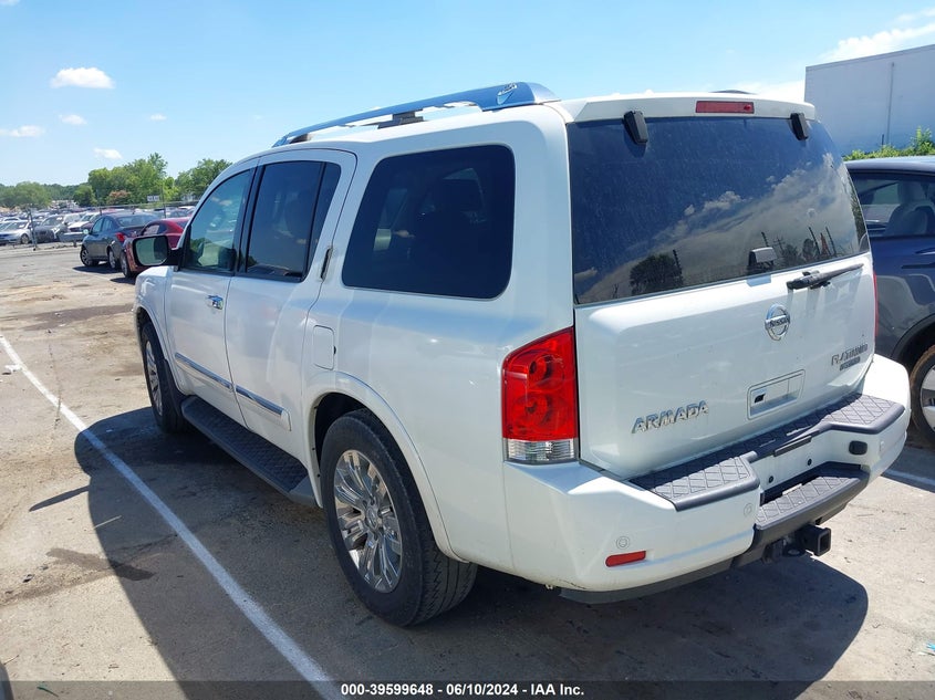2015 Nissan Armada Platinum VIN: 5N1BA0NF7FN621794 Lot: 39599648
