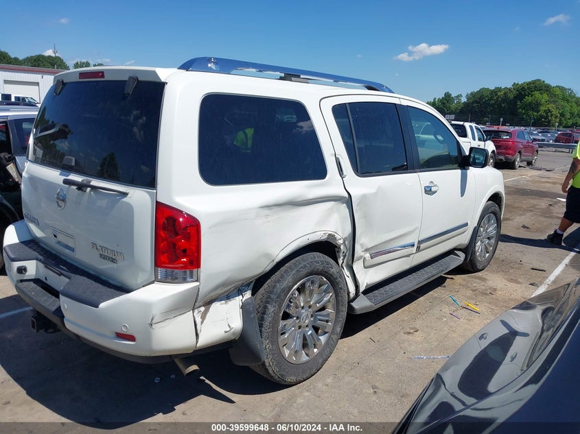 2015 Nissan Armada Platinum VIN: 5N1BA0NF7FN621794 Lot: 39599648