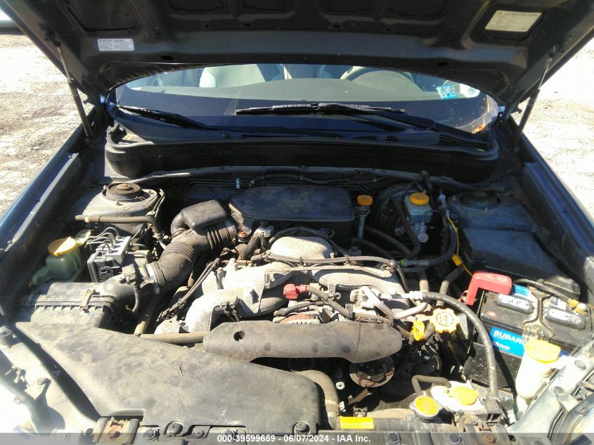 2010 Subaru Forester 2.5X VIN: JF2SH6ACXAG751209 Lot: 39599659