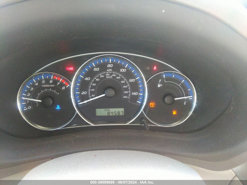 2010 Subaru Forester 2.5X VIN: JF2SH6ACXAG751209 Lot: 39599659