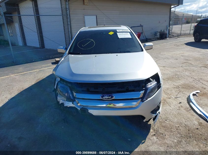 2012 Ford Fusion Sel VIN: 3FAHP0JA6CR374175 Lot: 39599688