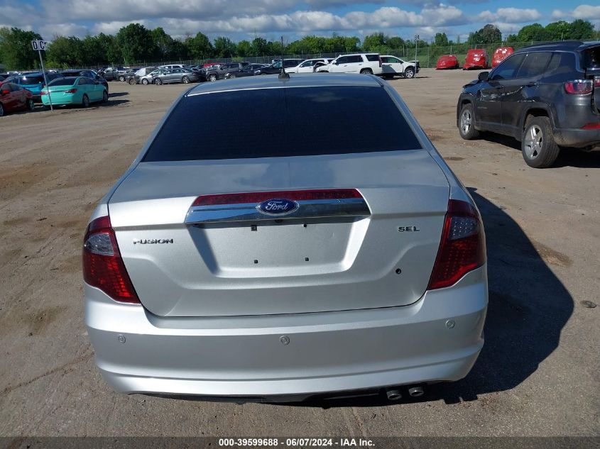 2012 Ford Fusion Sel VIN: 3FAHP0JA6CR374175 Lot: 39599688