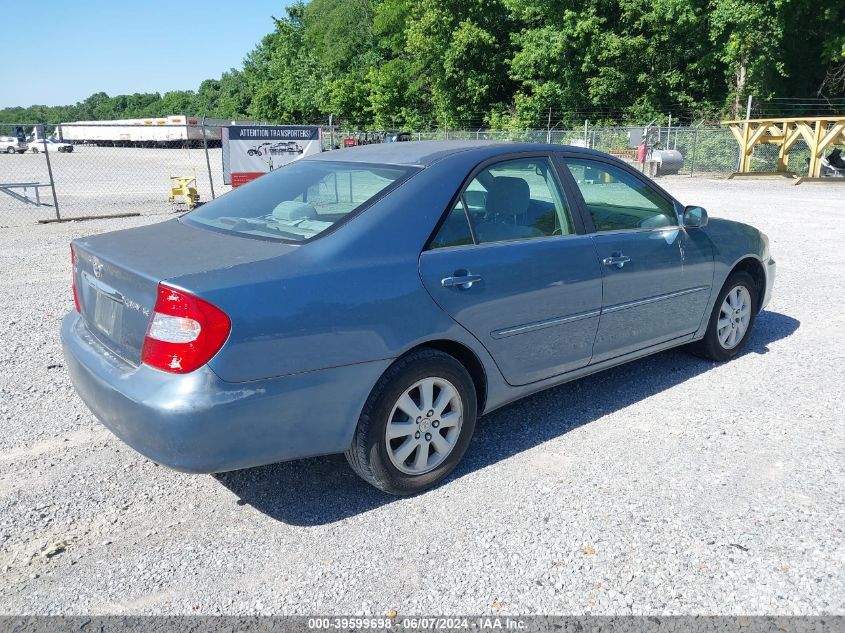 2004 Toyota Camry Xle VIN: 4T1BE32K94U921704 Lot: 39599698