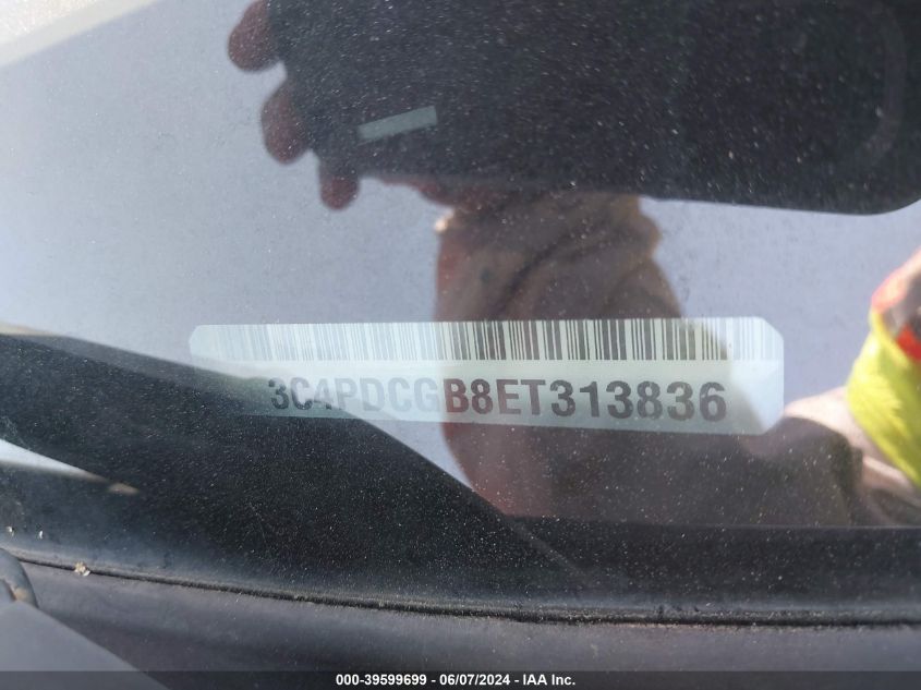 2014 Dodge Journey Crossroad VIN: 3C4PDCGB8ET313836 Lot: 39599699