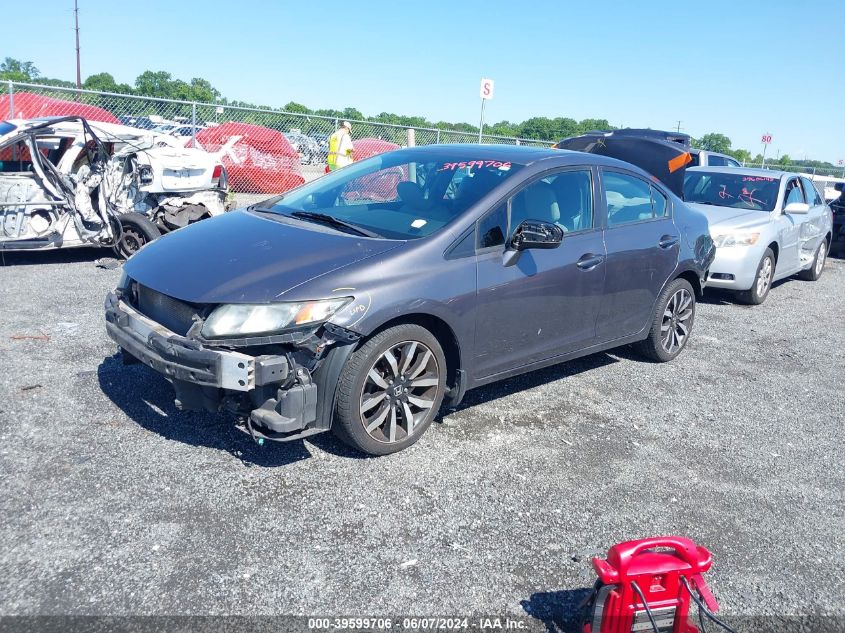 2014 Honda Civic Ex-L VIN: 19XFB2F94EE230998 Lot: 39599706