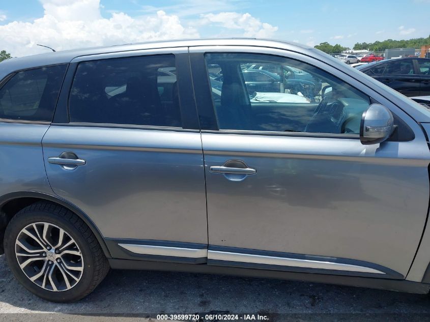 2016 Mitsubishi Outlander Se VIN: JA4AD3A38GZ049742 Lot: 39599720