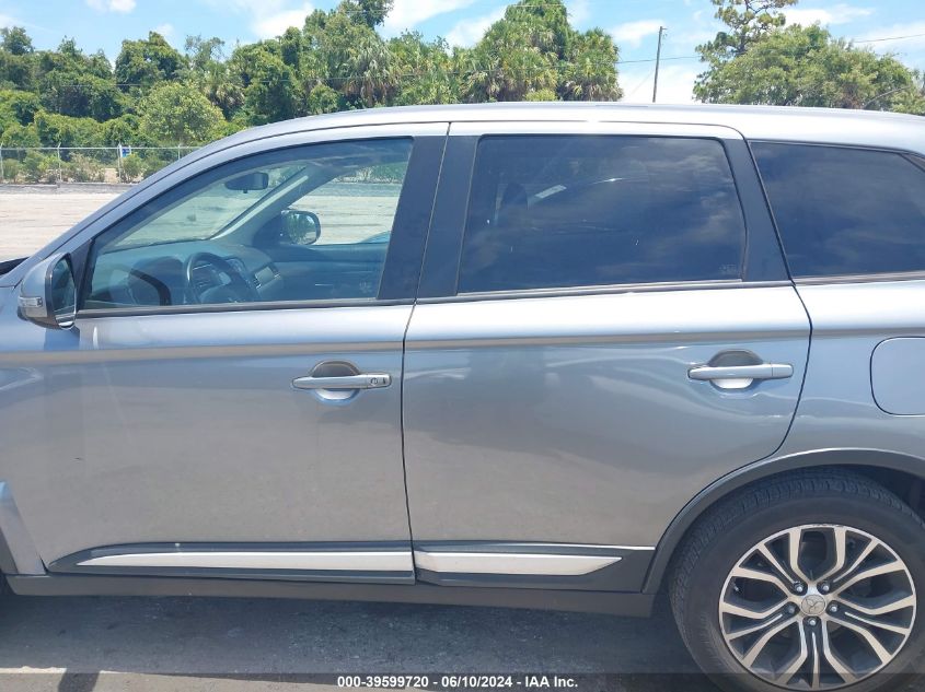 2016 Mitsubishi Outlander Se VIN: JA4AD3A38GZ049742 Lot: 39599720