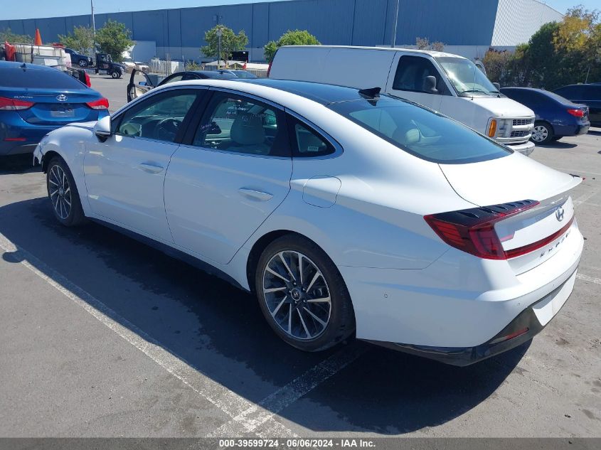 2023 Hyundai Sonata Limited VIN: KMHL34J20PA283429 Lot: 39599724