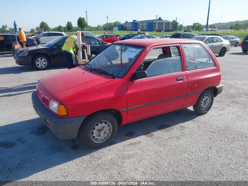 1991 Ford Festiva L VIN: KNJPT05H0M6139341 Lot: 39599726