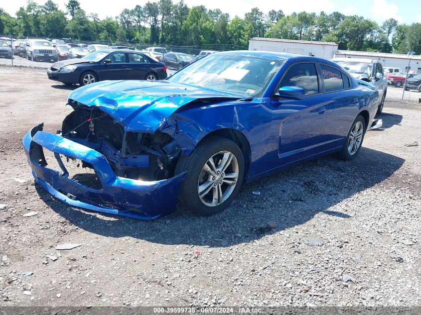 2012 Dodge Charger Sxt VIN: 2C3CDXJGXCH306522 Lot: 39599735