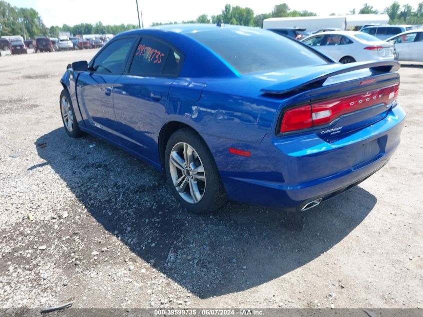 2012 Dodge Charger Sxt VIN: 2C3CDXJGXCH306522 Lot: 39599735