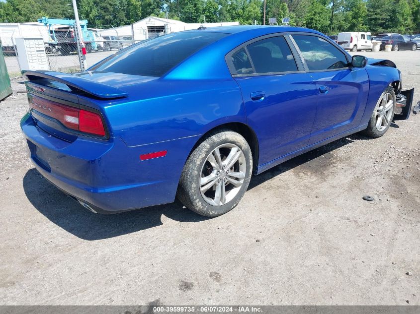 2012 Dodge Charger Sxt VIN: 2C3CDXJGXCH306522 Lot: 39599735