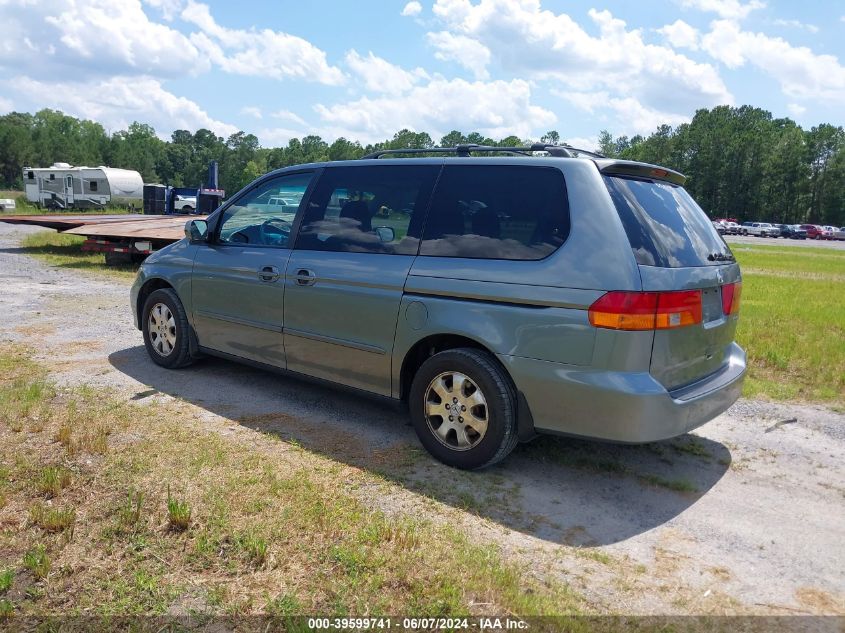 2002 Honda Odyssey Ex VIN: 5FNRL18612G008001 Lot: 39599741