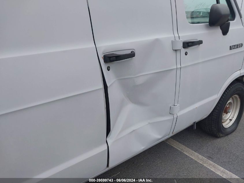 1994 Dodge Ram Van B250 VIN: 2B7HB21TXRK168631 Lot: 39599743