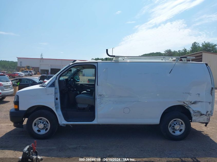 2020 Chevrolet Express Cargo Rwd 2500 Regular Wheelbase Wt VIN: 1GCWGAFP9L1258497 Lot: 39599759