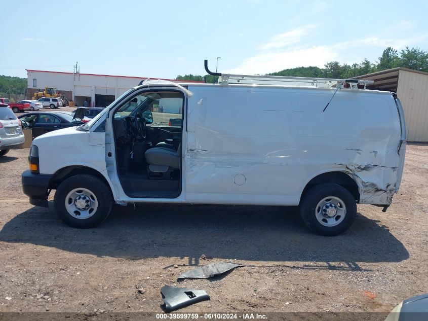 2020 Chevrolet Express Cargo Rwd 2500 Regular Wheelbase Wt VIN: 1GCWGAFP9L1258497 Lot: 39599759