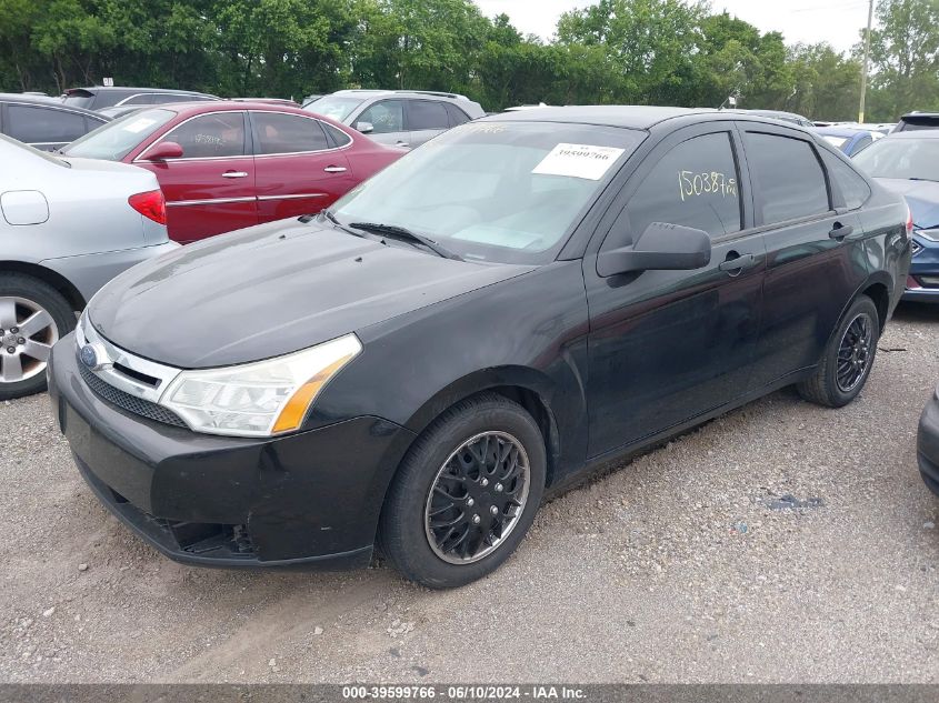 2008 Ford Focus S VIN: 1FAHP34N58W239791 Lot: 39599766