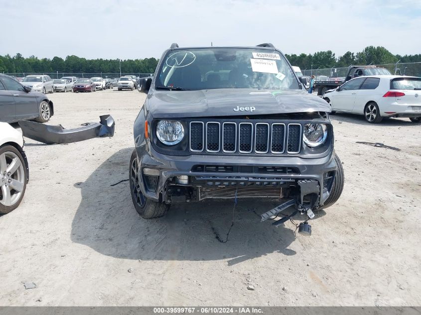 2022 Jeep Renegade Latitude 4X4 VIN: ZACNJDB17NPN61665 Lot: 39599767