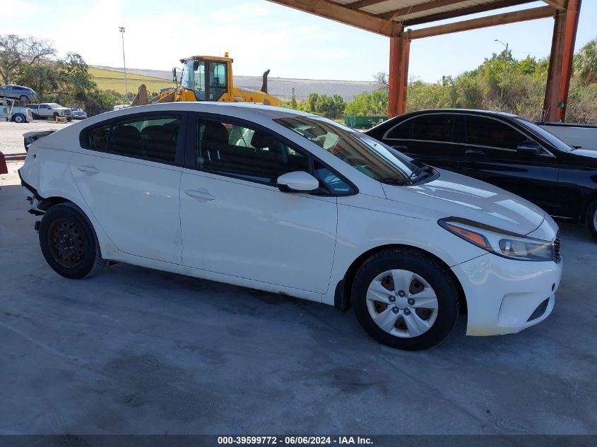 2017 Kia Forte Lx VIN: 3KPFK4A71HE046110 Lot: 39599772