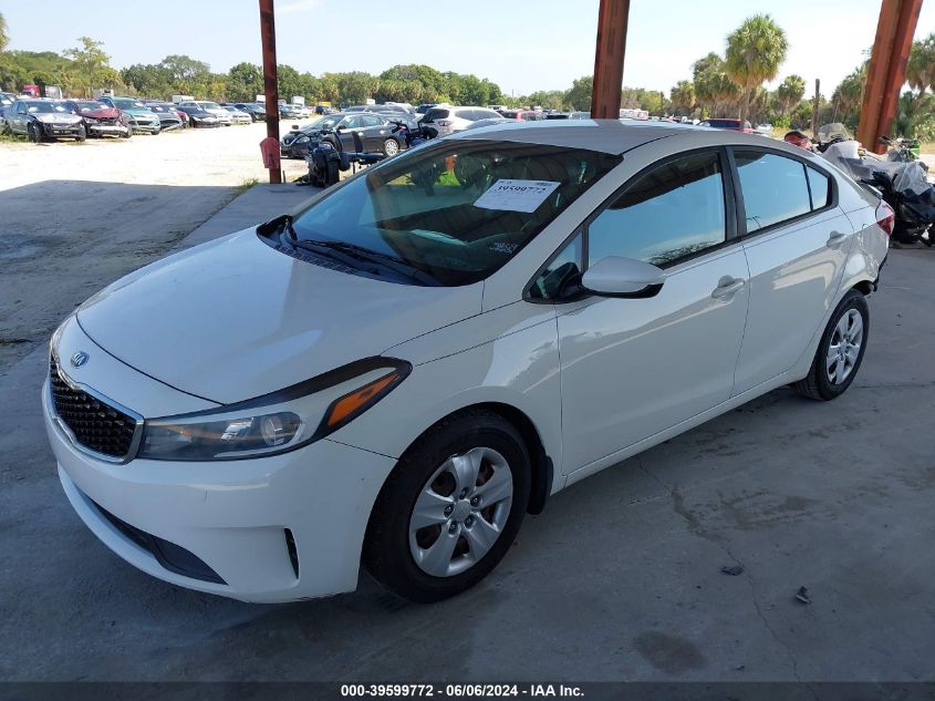 2017 Kia Forte Lx VIN: 3KPFK4A71HE046110 Lot: 39599772