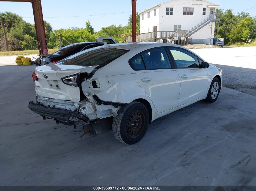 2017 Kia Forte Lx VIN: 3KPFK4A71HE046110 Lot: 39599772