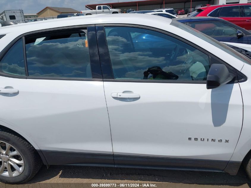 2018 Chevrolet Equinox Ls VIN: 2GNAXHEV3J6158027 Lot: 39599773