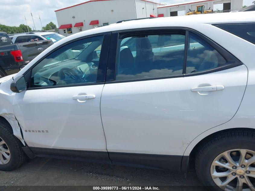 2018 Chevrolet Equinox Ls VIN: 2GNAXHEV3J6158027 Lot: 39599773