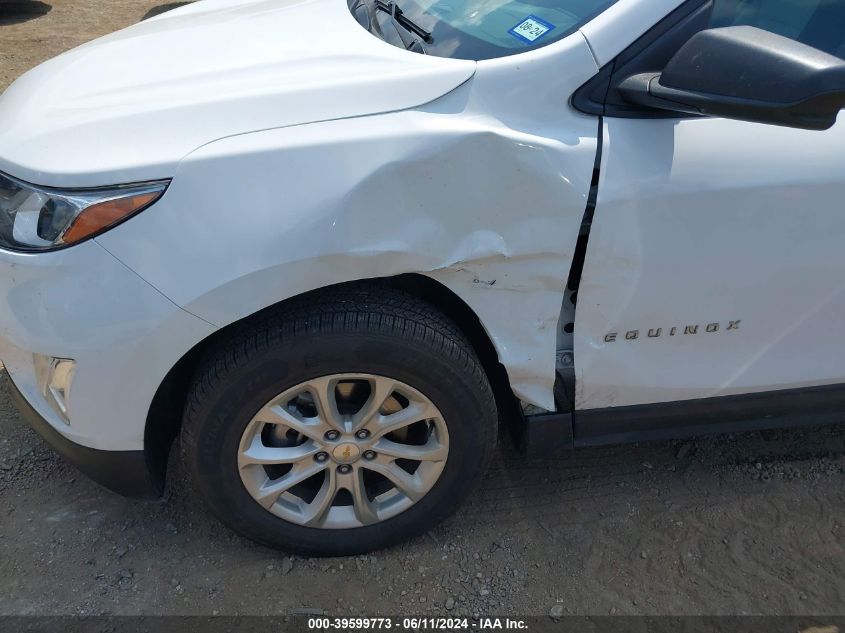 2018 Chevrolet Equinox Ls VIN: 2GNAXHEV3J6158027 Lot: 39599773