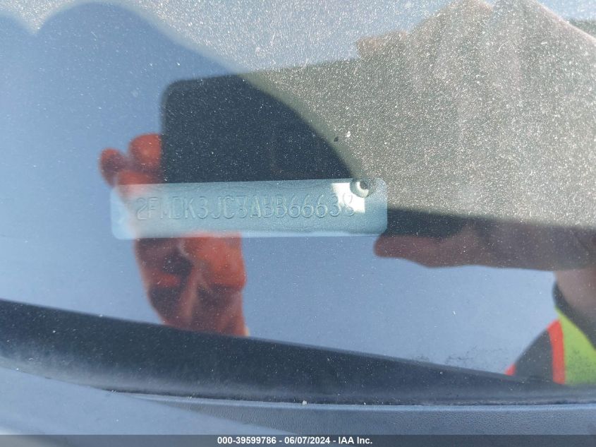 2010 Ford Edge Sel VIN: 2FMDK3JC8ABB66638 Lot: 39599786