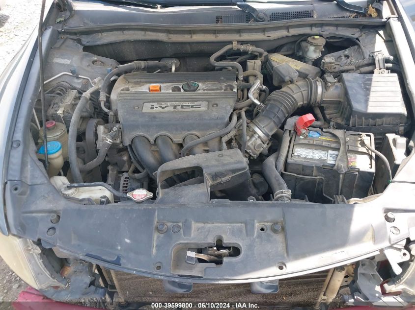 2009 Honda Accord 2.4 Lx VIN: 1HGCP26389A198633 Lot: 39599800