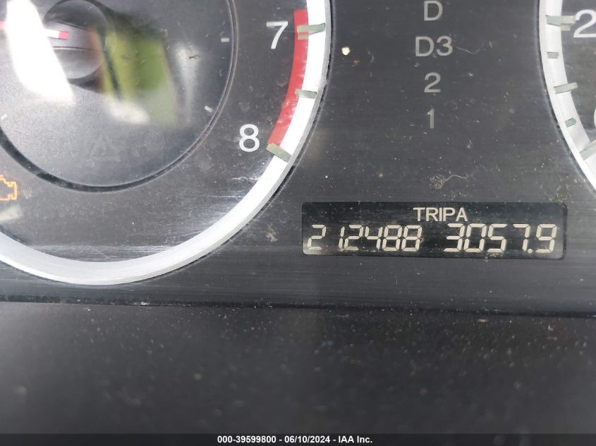 2009 Honda Accord 2.4 Lx VIN: 1HGCP26389A198633 Lot: 39599800