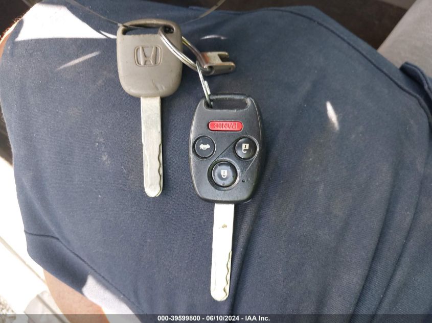 2009 Honda Accord 2.4 Lx VIN: 1HGCP26389A198633 Lot: 39599800