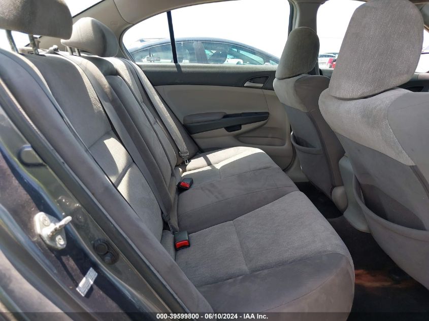 2009 Honda Accord 2.4 Lx VIN: 1HGCP26389A198633 Lot: 39599800