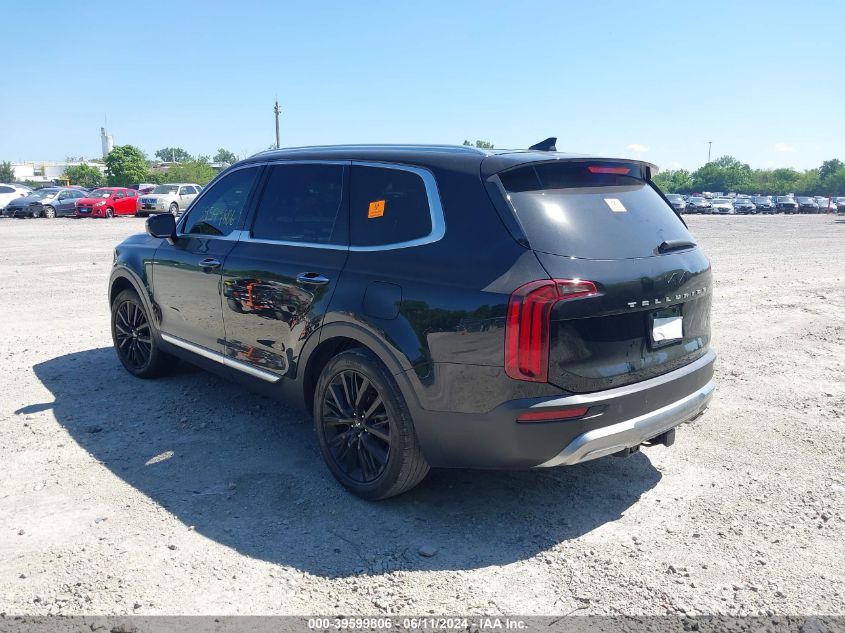 2022 Kia Telluride Sx VIN: 5XYP54HC4NG263728 Lot: 39599806