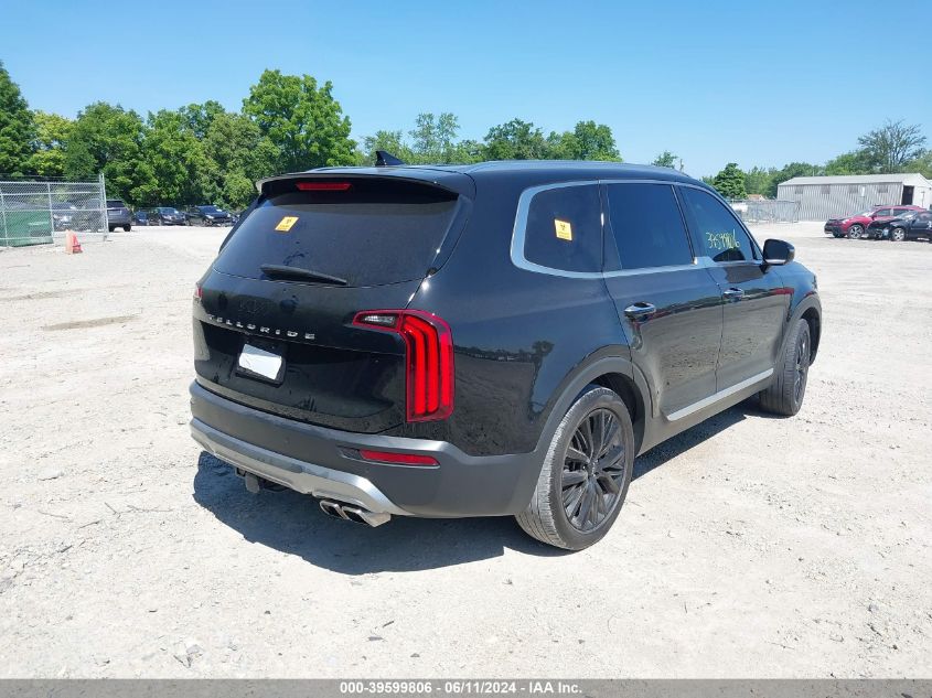 2022 Kia Telluride Sx VIN: 5XYP54HC4NG263728 Lot: 39599806