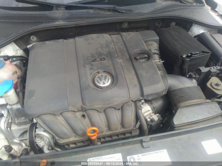 2012 Volkswagen Passat 2.5L Se VIN: 1VWBP7A31CC048306 Lot: 39599847